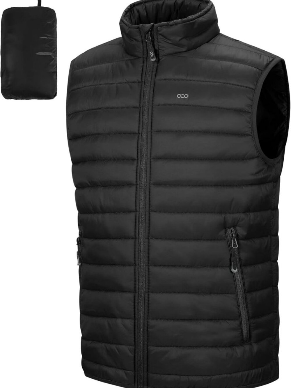 Lightweight Packable Insulated Golf Puffer Vest for Men - Perfect Outerwear
